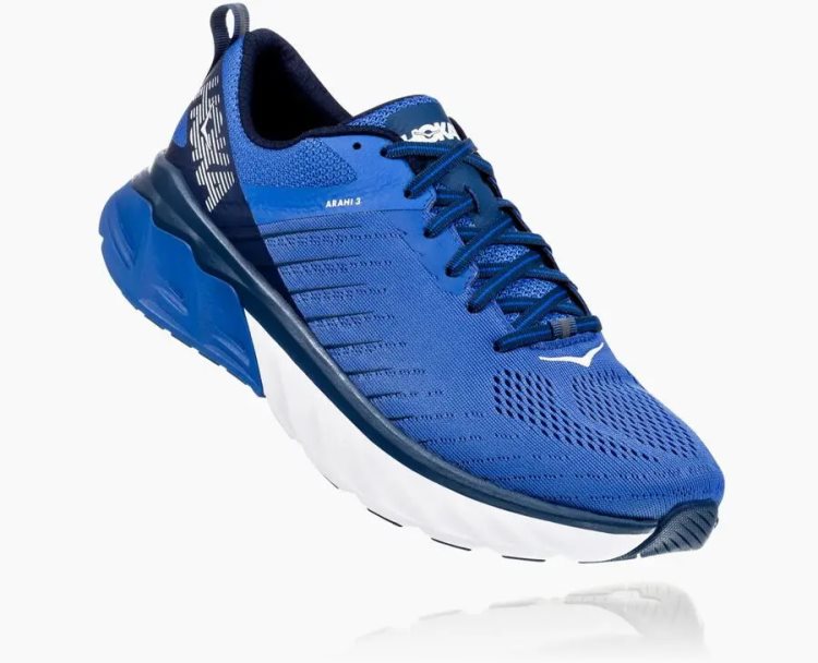 Hoka One One Men's Arahi 3 Walking Shoes Blue - AU UQMC